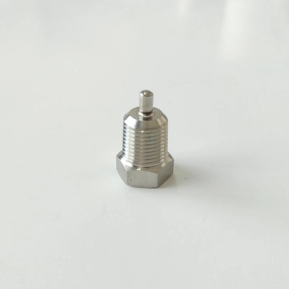 Flexible Custom 1/4 1/8 NPT Thread Screw Mounting Ntc PTC Thermistor Rtd PT100 PT1000 Temperature Sensor with Ss Brass Metal House