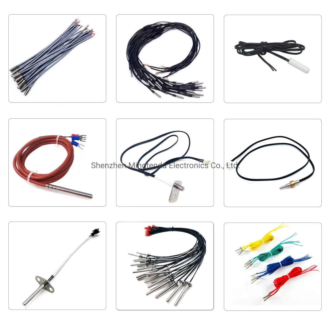 M6 Screw Head Braided Wire Rtd Class a Temperature Probe Pictures & Photos